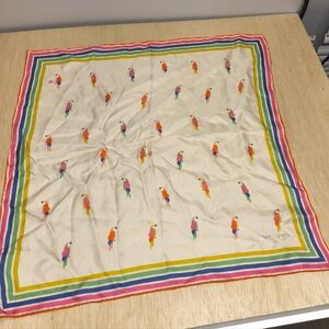 Kate Spade Flock Bandana Silk Scarf